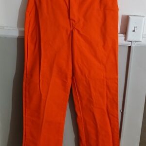 ‼️NWOT‼️Magid Mens 32x30 Work Safety High Vis Pants Bright Orange Warehouse Work